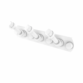 3 Position Multi Hook, Matt White Finish