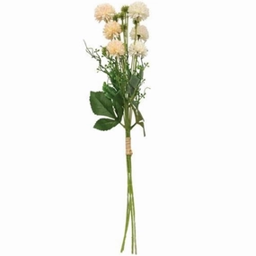 *Apricot & Cream Wildflower & Thistle Spray 24'