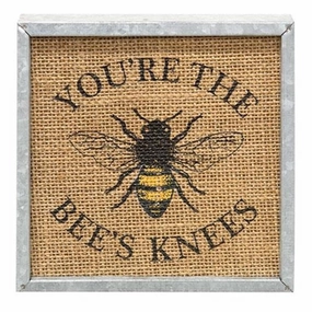 *Bee's Knees Metal Box Sign