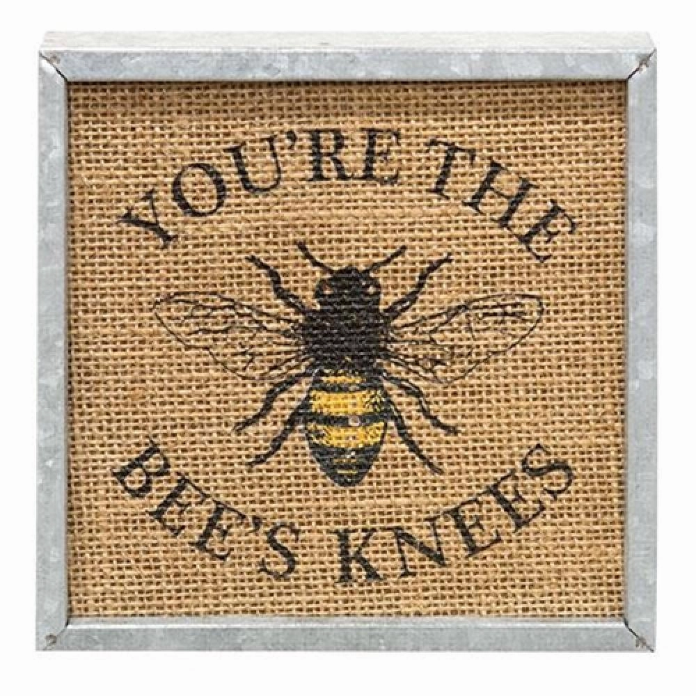 *Bee's Knees Metal Box Sign