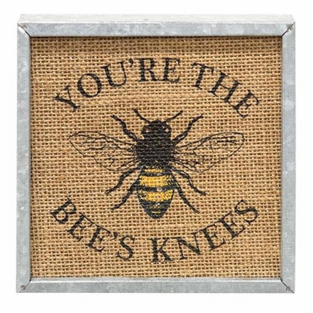 *Bee's Knees Metal Box Sign