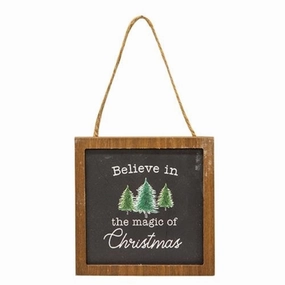 *Believe in the Magic of Christmas Framed Ornament