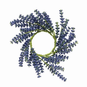*Blue Astilbe Candle Ring 3.5"