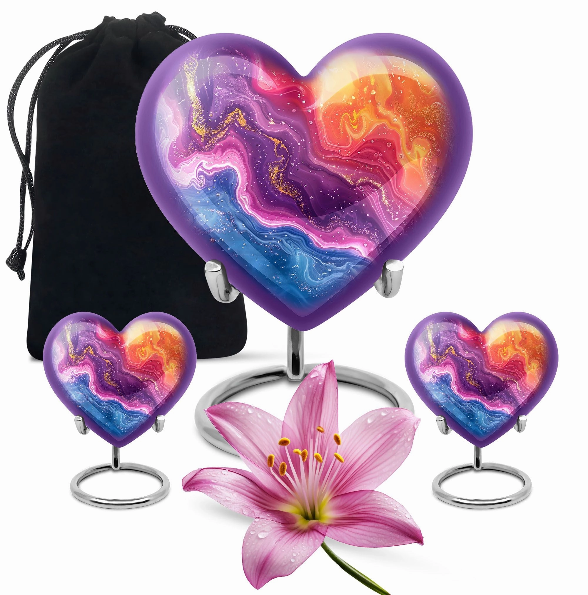 Abstract Urn: Cherished Remembrance for Loved Ones