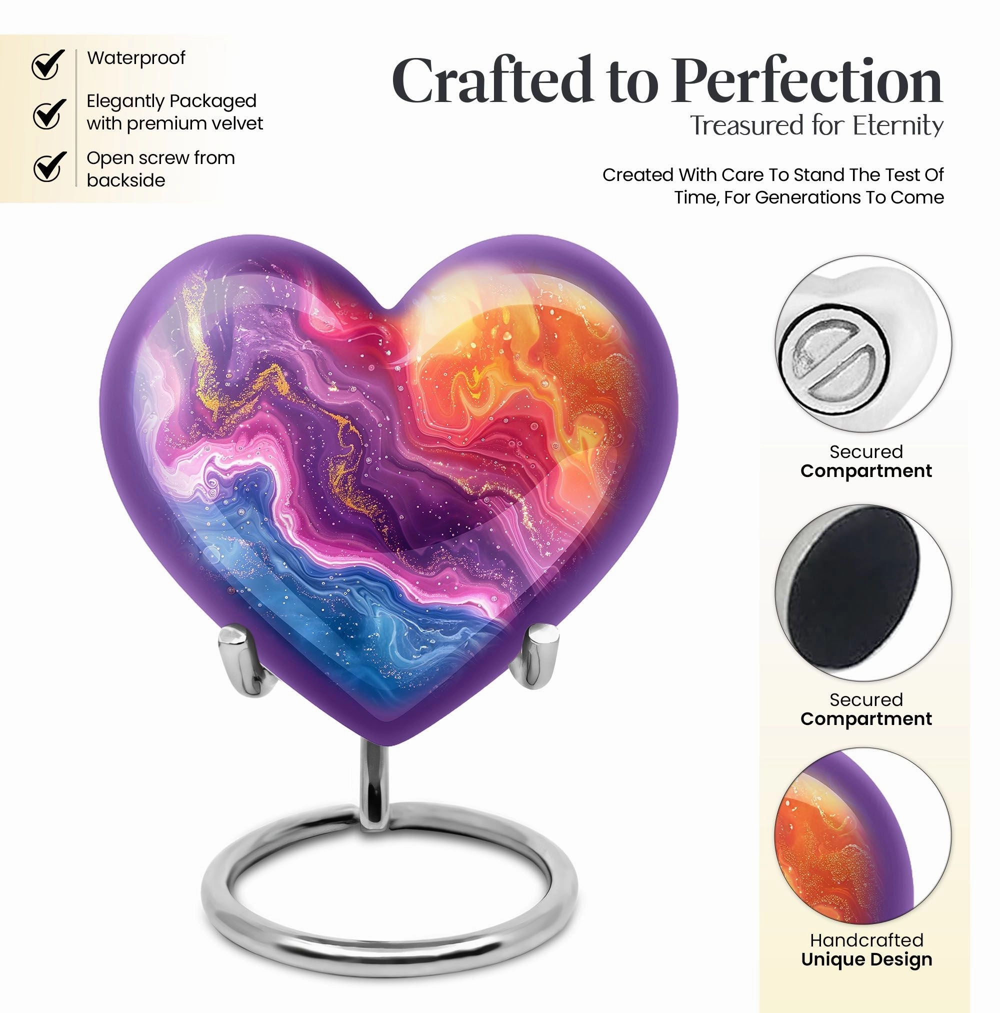 Abstract Urn: Cherished Remembrance for Loved Ones