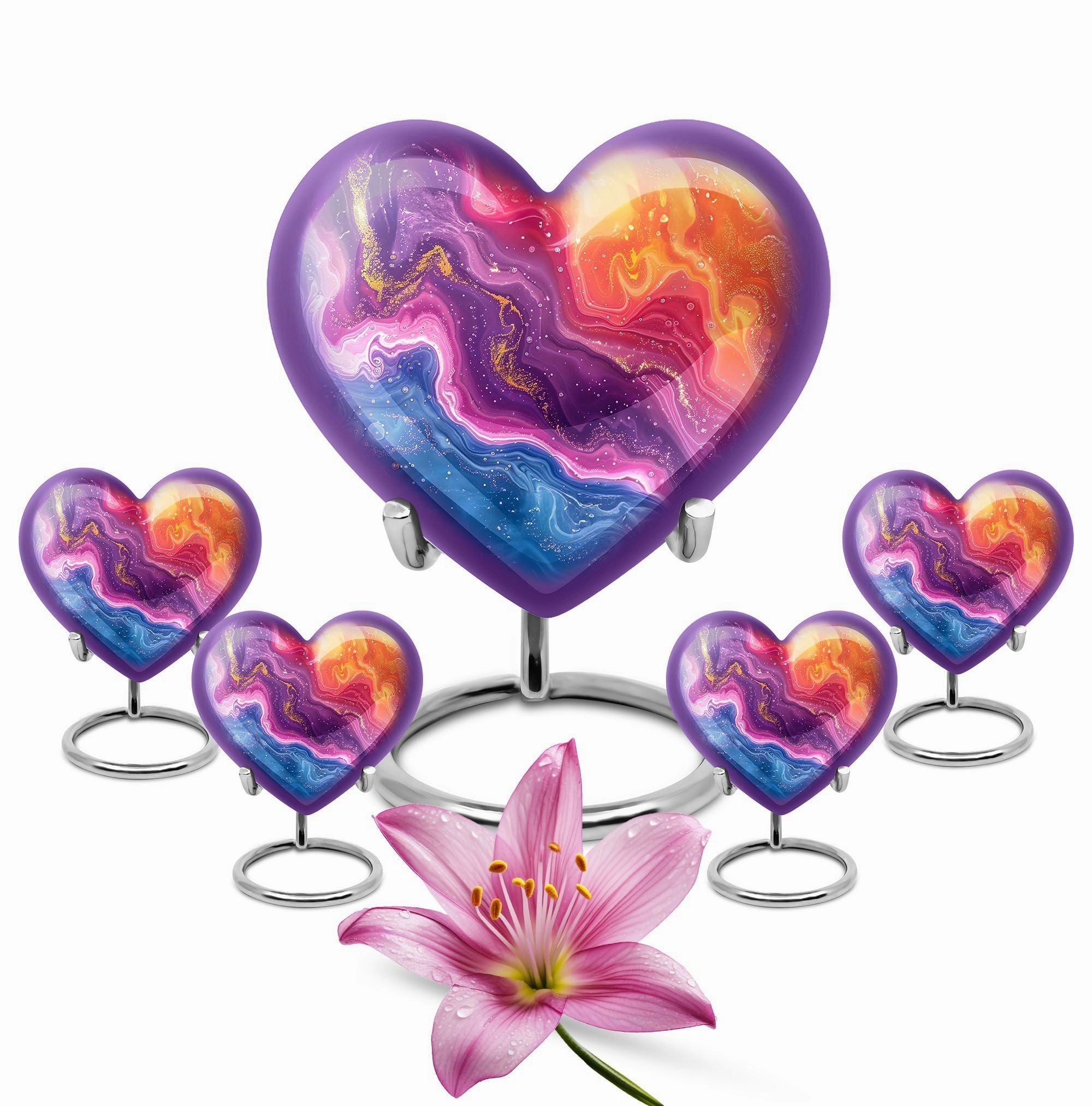 Abstract Urn: Cherished Remembrance for Loved Ones