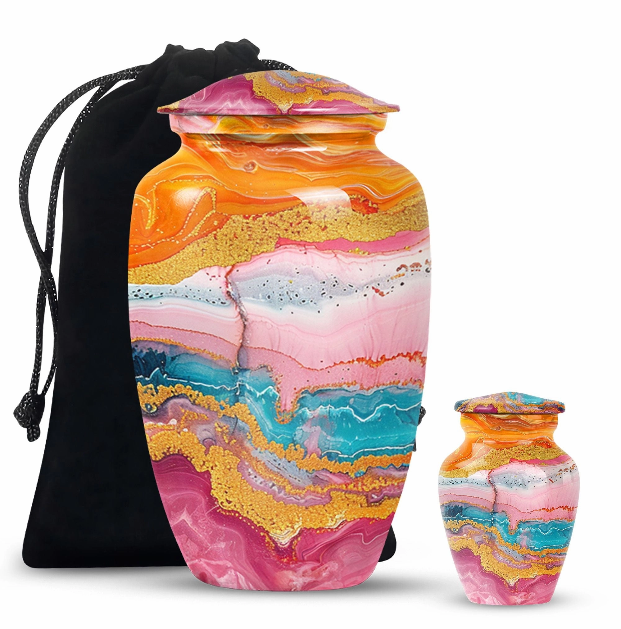 Abstract Urn: Sophisticated Cremation Tradition for Men