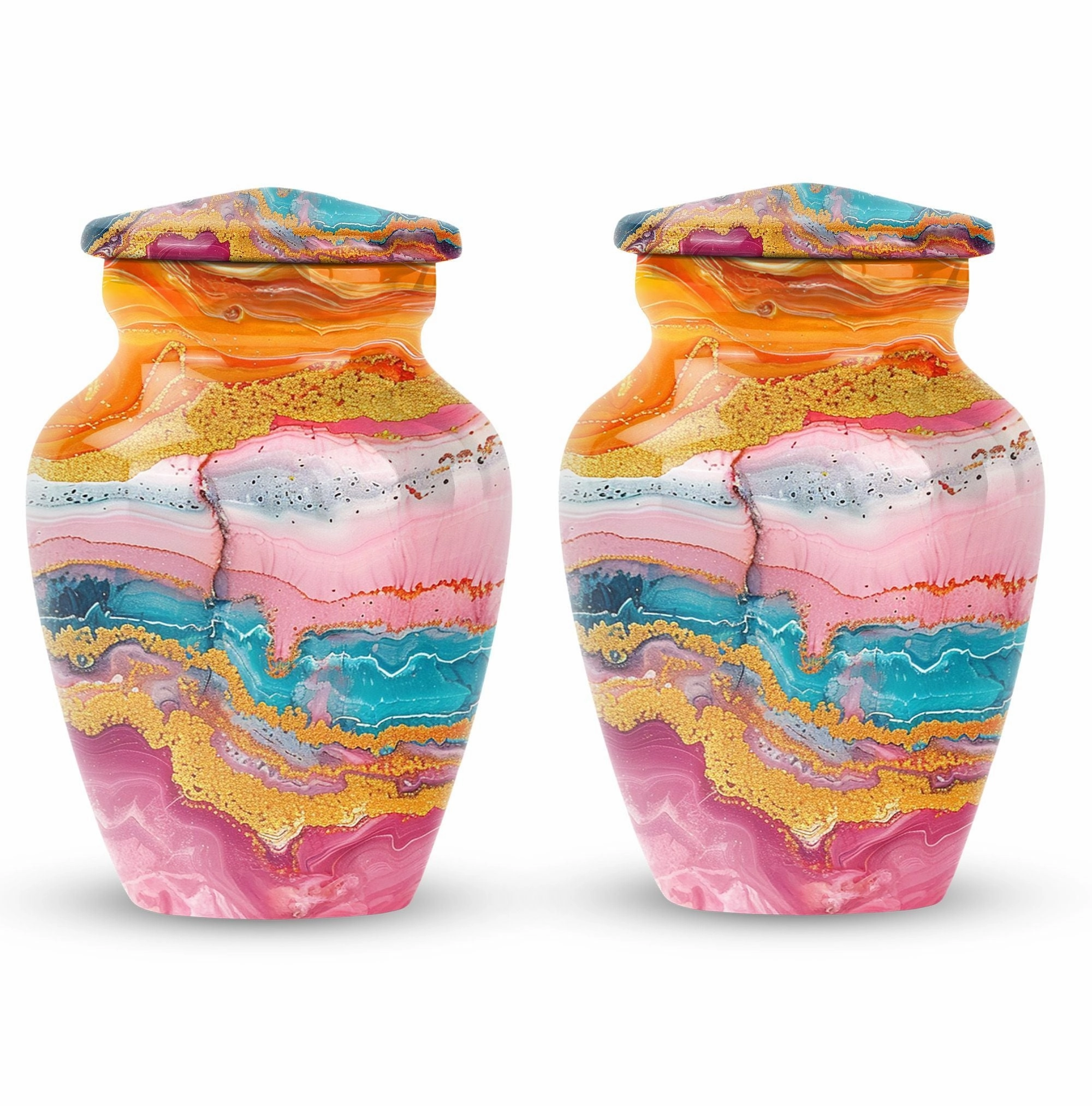 Abstract Urn: Sophisticated Cremation Tradition for Men