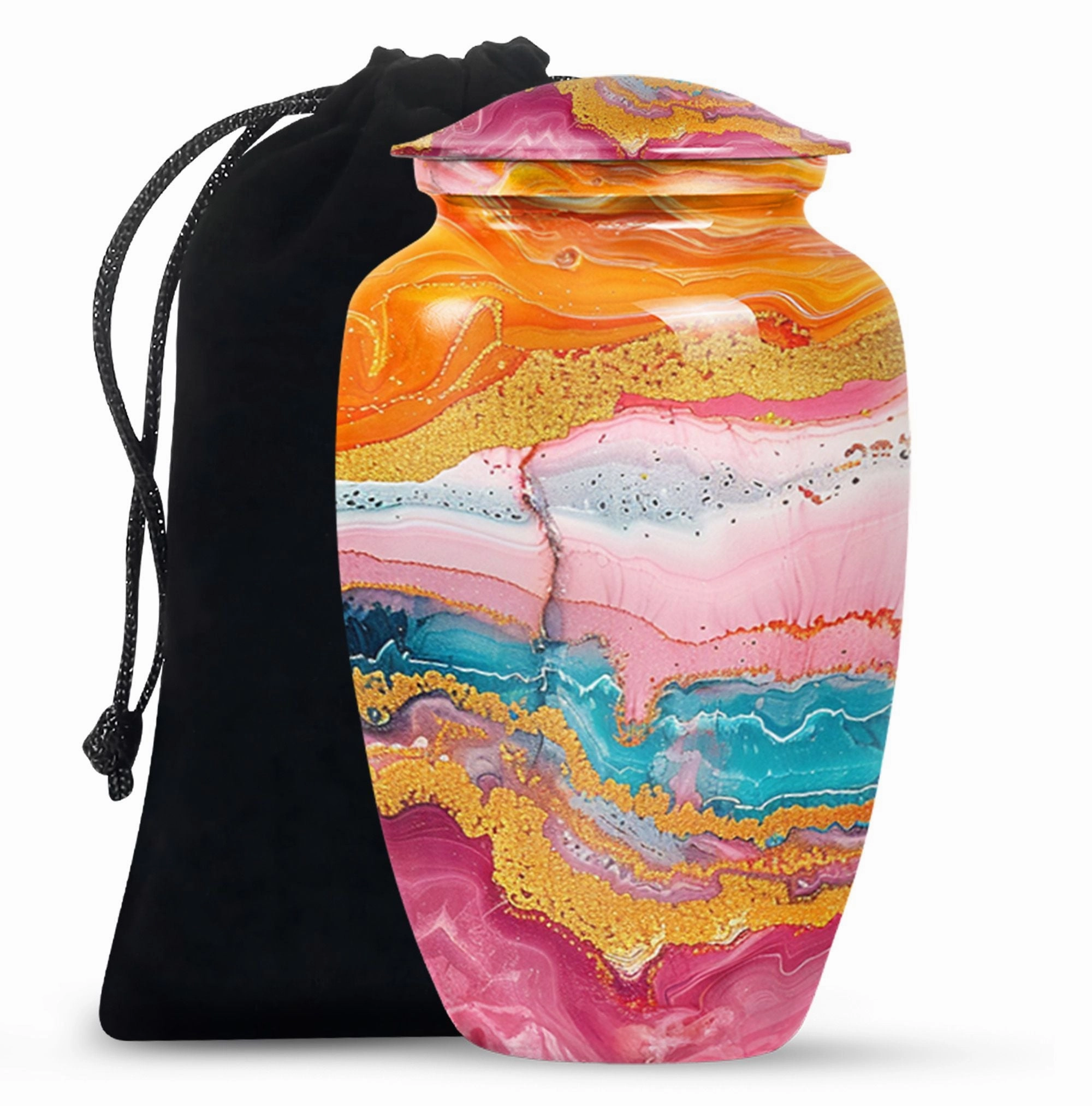 Abstract Urn: Sophisticated Cremation Tradition for Men