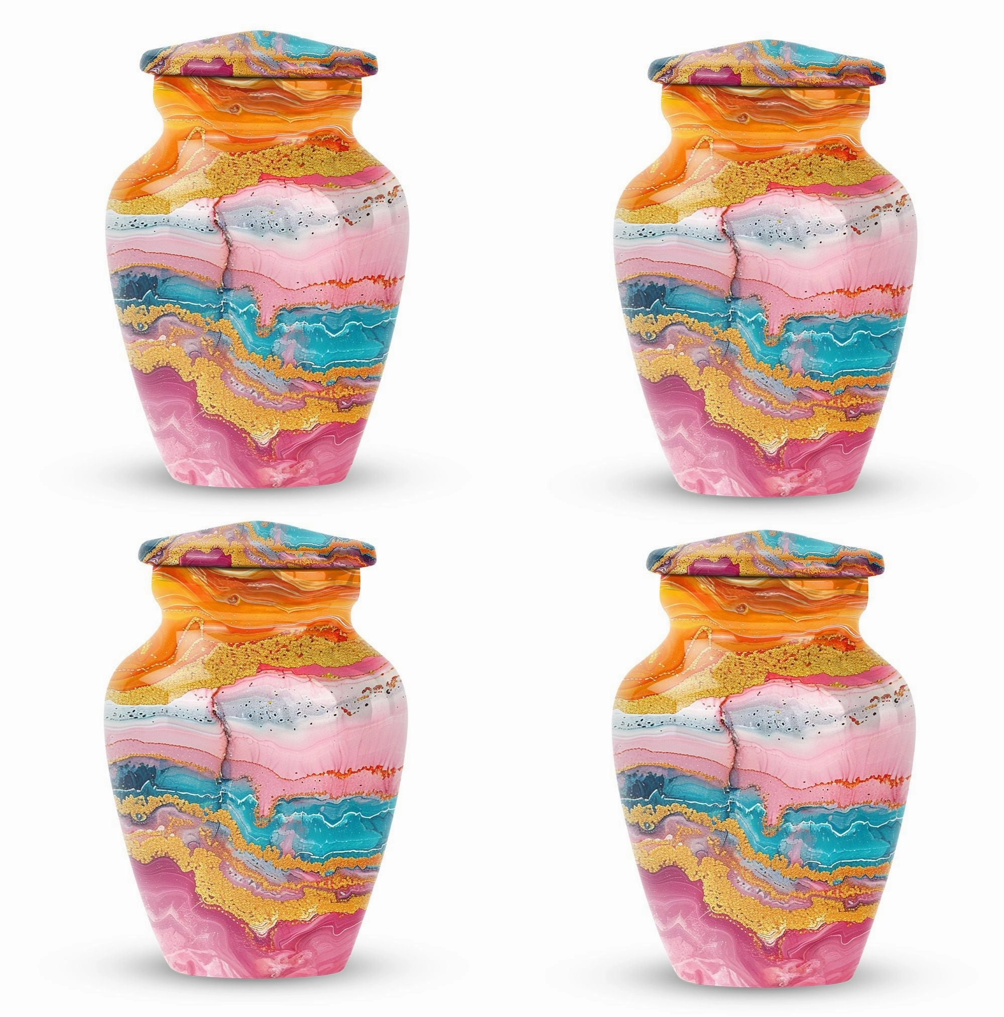 Abstract Urn: Sophisticated Cremation Tradition for Men