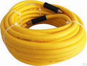 AdamTools HYBRID POLYMER AIR HOSE- PREMIUM QUALITY- YELLOW 100'*3/8"