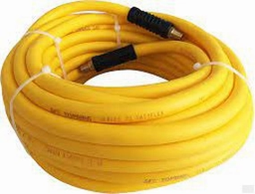 AdamTools HYBRID POLYMER AIR HOSE- PREMIUM QUALITY- YELLOW 50'*3/8"