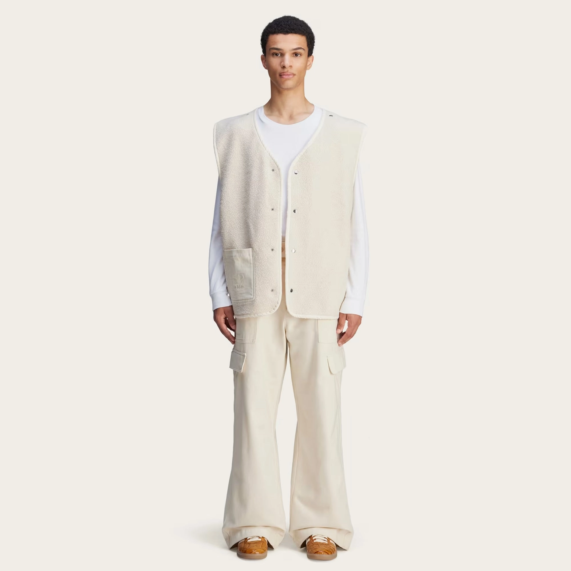 Adidas Originals | WALES BONNER TRACK PANTS { WHITE