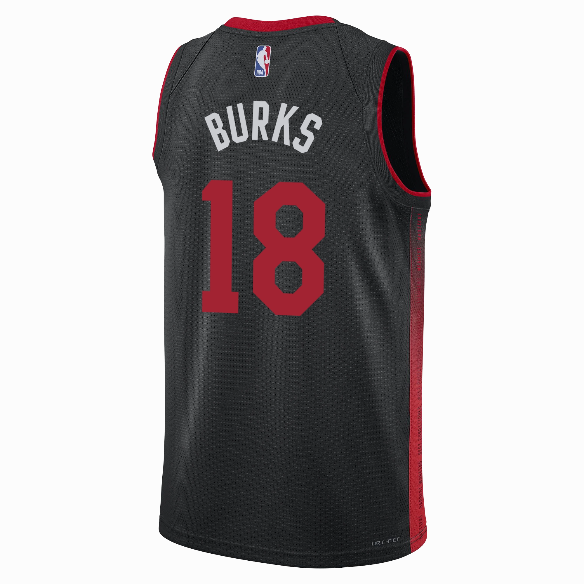 Alec Burks Nike HEAT Culture Swingman Jersey