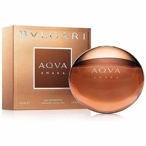 AQUA AMARA BY Bvlgari for Men 3.4 / 3.3 oz EDT NEW IN BOX