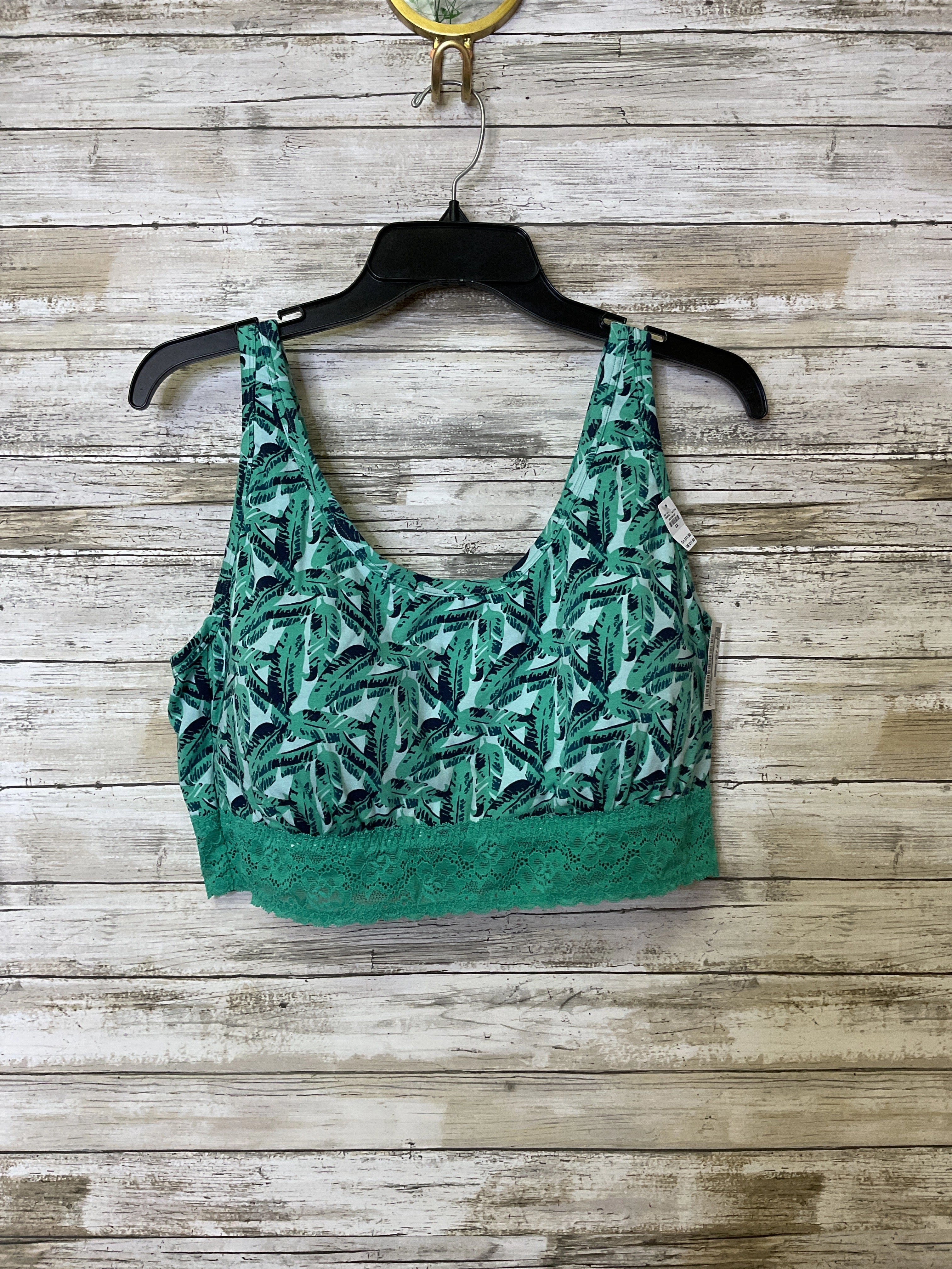 Athletic Bra By Maurices In Green. Size:3X