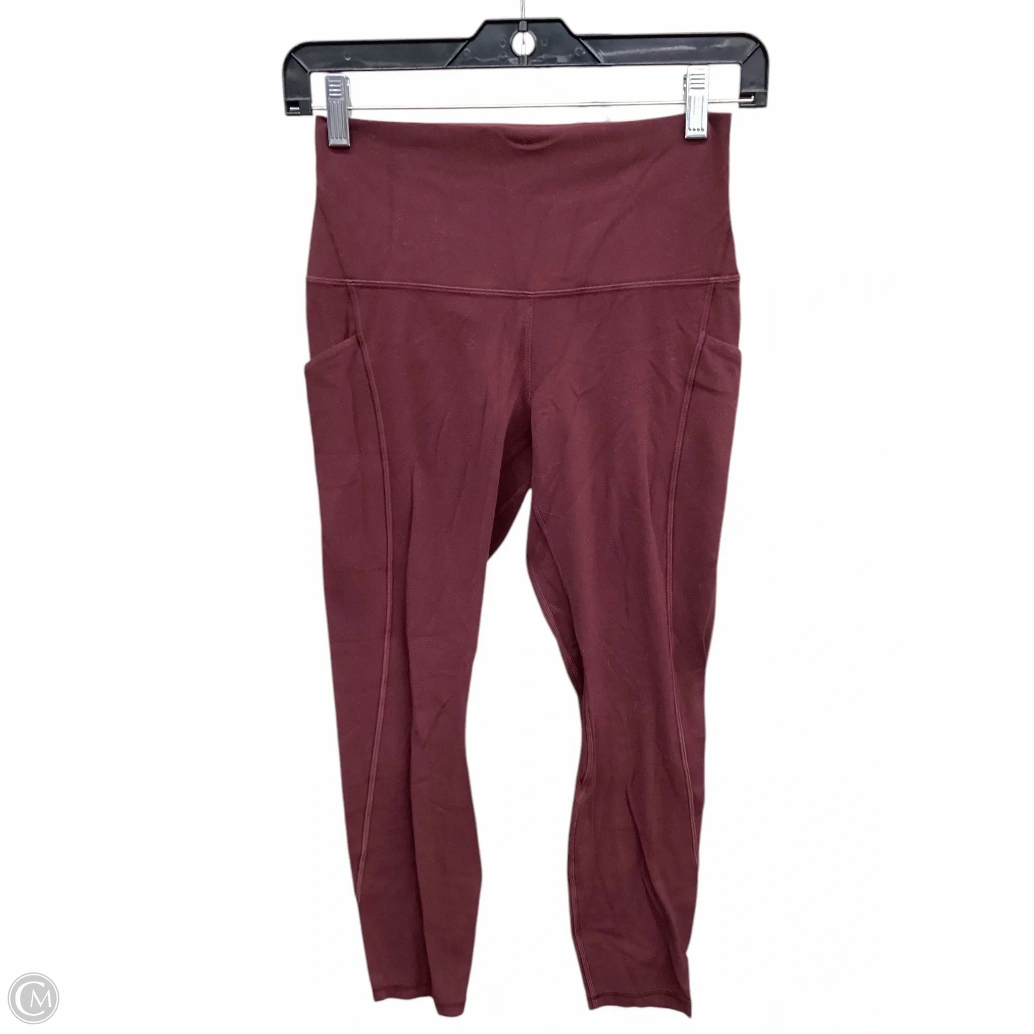 Athletic Leggings By Lululemon In Brown, Size: S