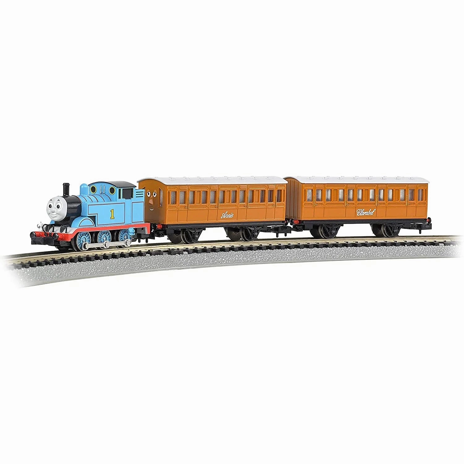 Bachmann Trains 24028 Thomas With Annie & Clarabel N Scale Train Set