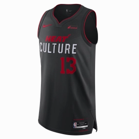 Bam Adebayo Nike HEAT Culture Authentic Jersey