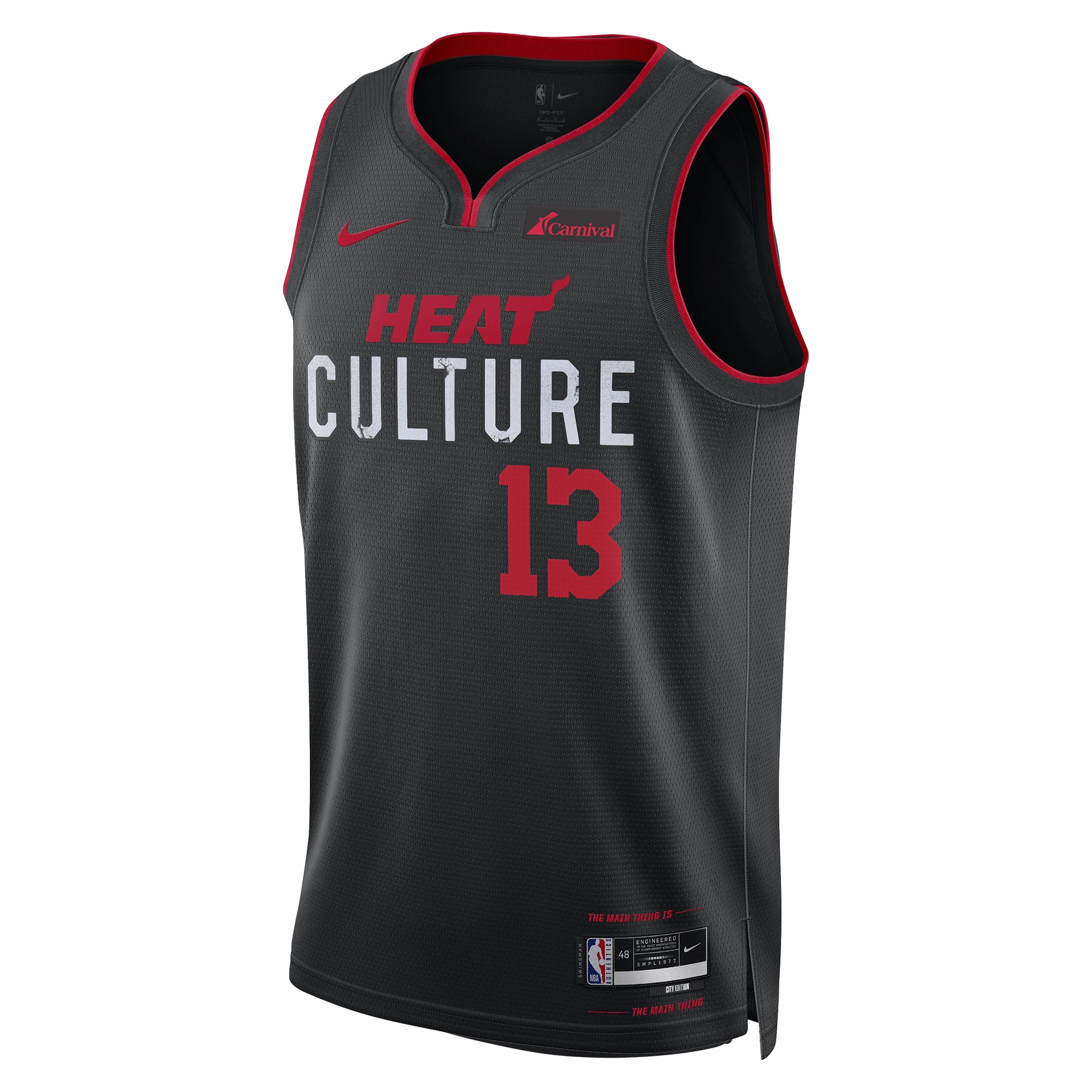 Bam Adebayo Nike HEAT Culture Swingman Jersey
