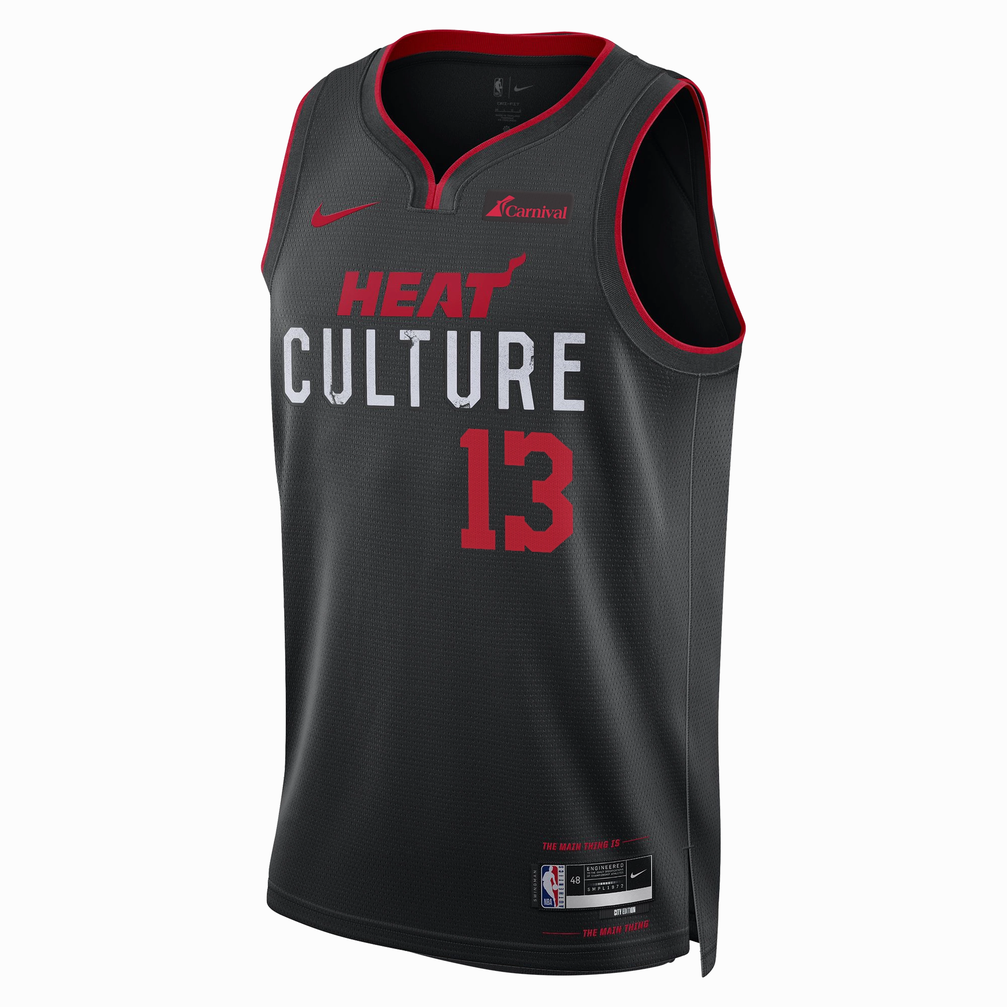 Bam Adebayo Nike HEAT Culture Youth Swingman Jersey