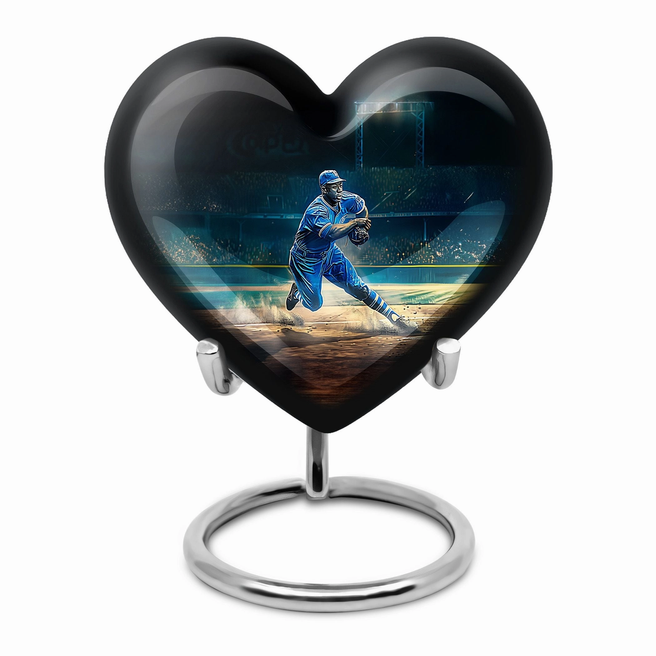 Baseball Cremation Urn - Memorial Resting Place for Adult Female