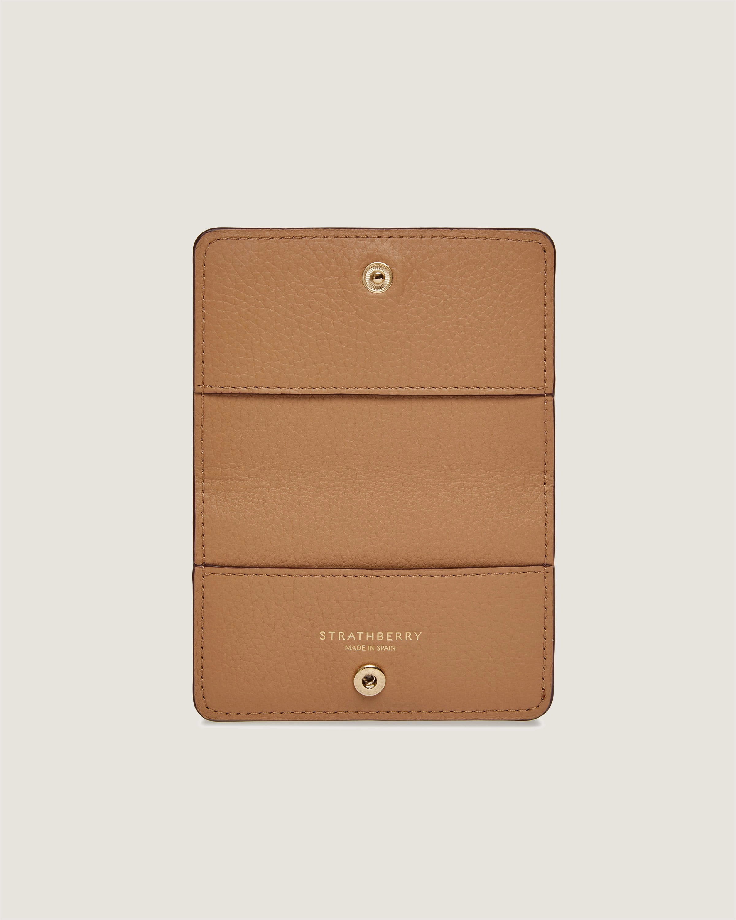 Bi Fold Cardholder - Caramel