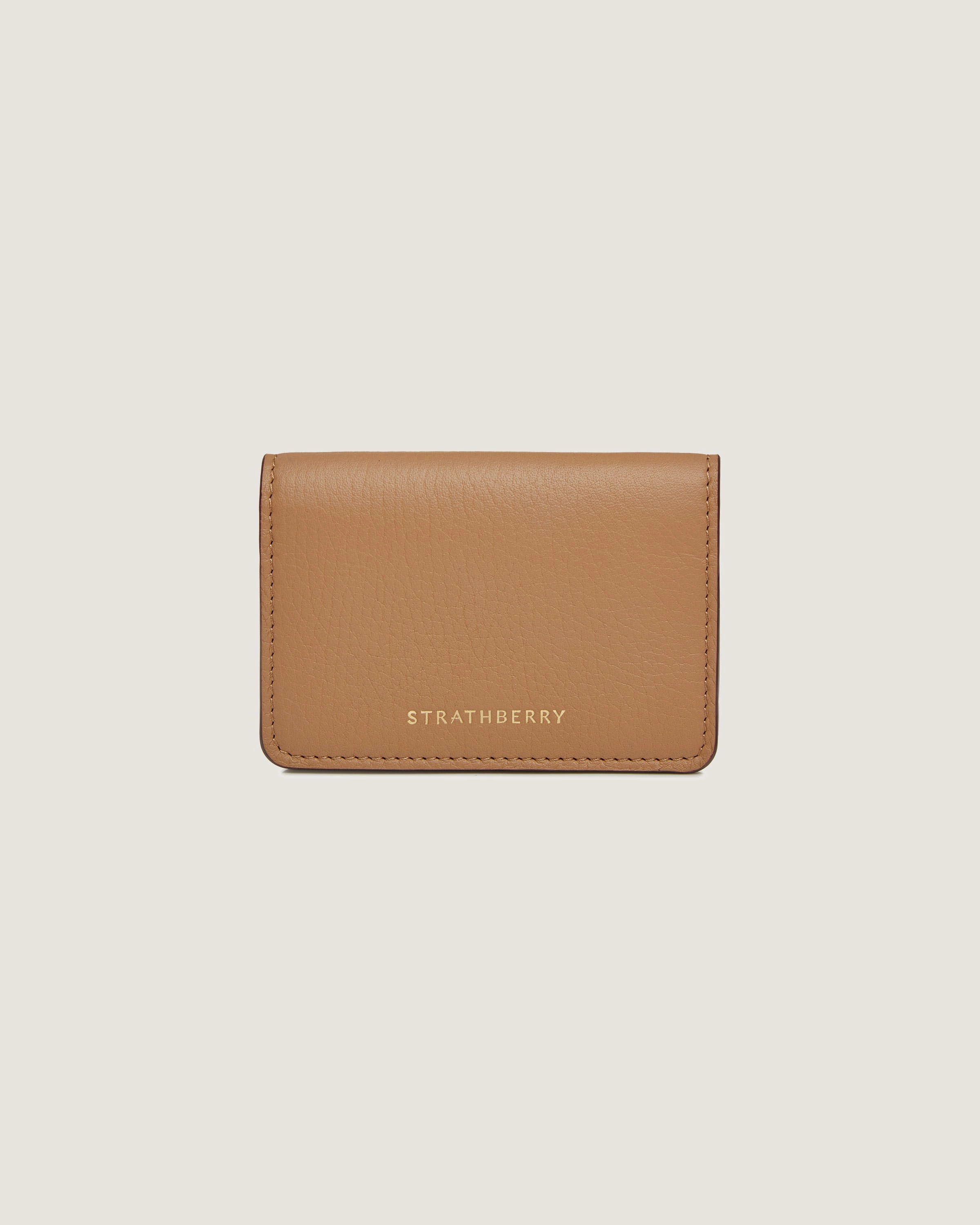Bi Fold Cardholder - Caramel