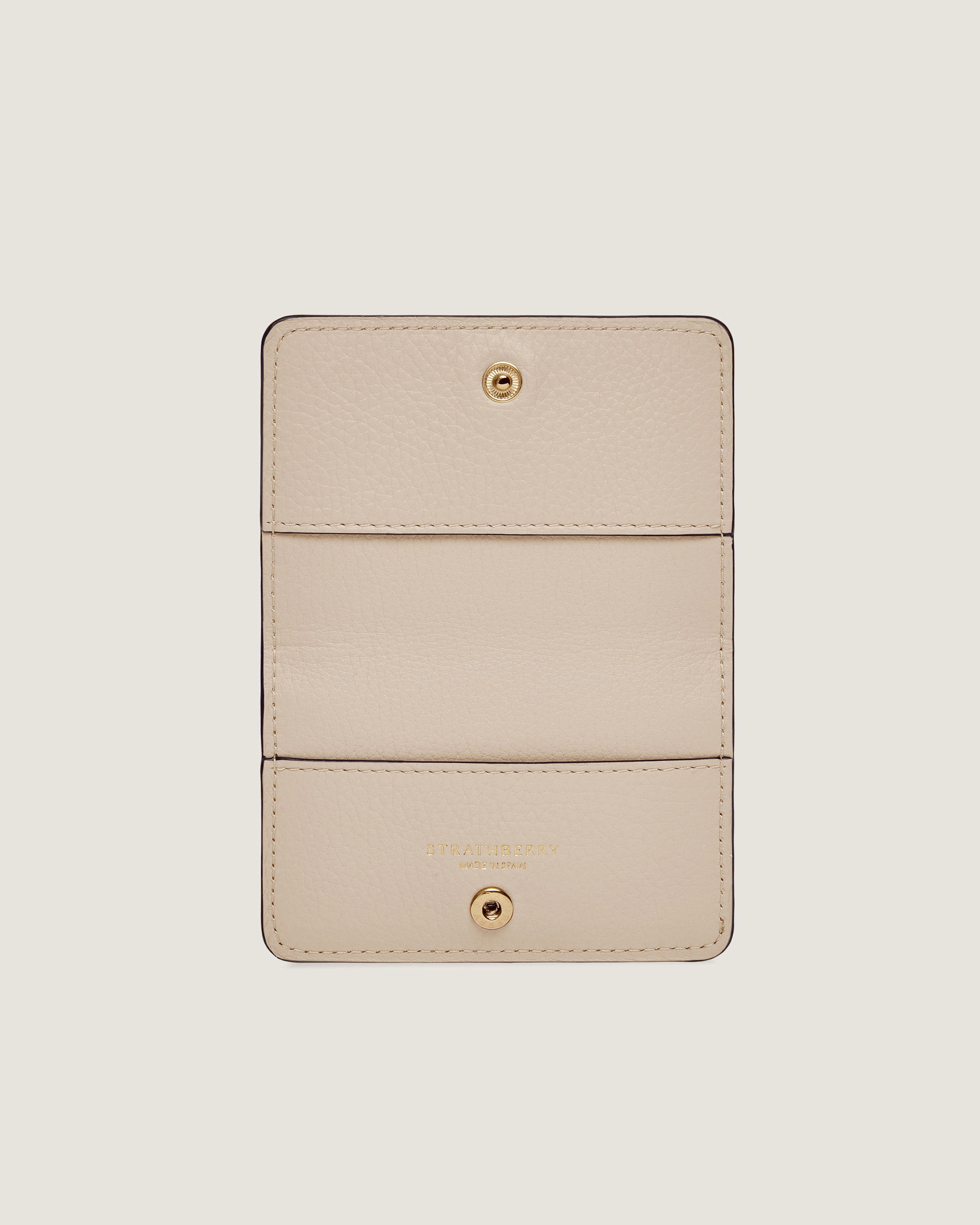 Bi Fold Cardholder - Navy/Oat