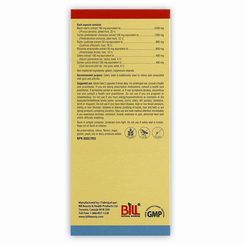BILL Natural Sources® GoutFLX™ Capsules