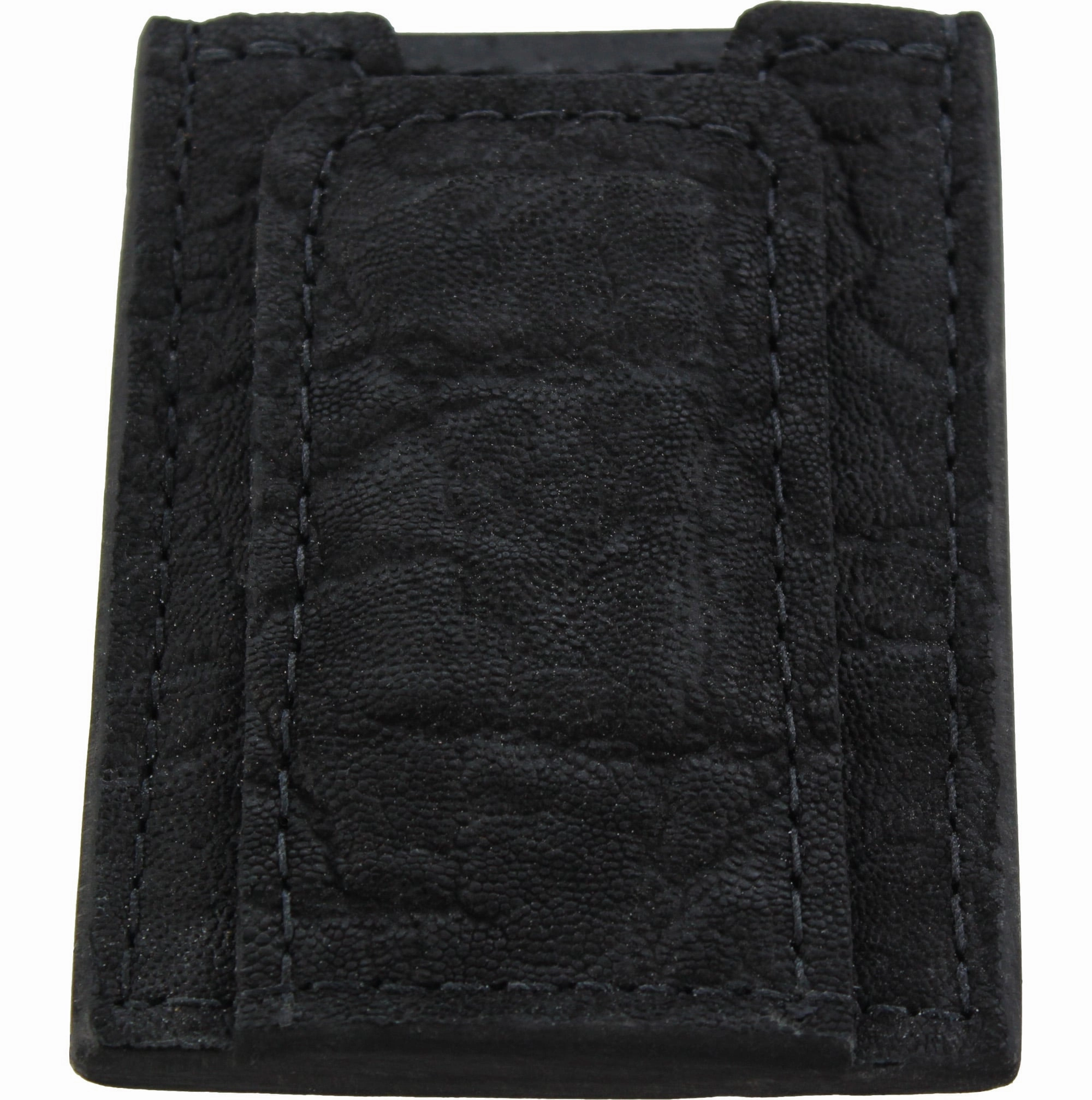 Black Elephant Money Clip Wallet With Credit Card Slots