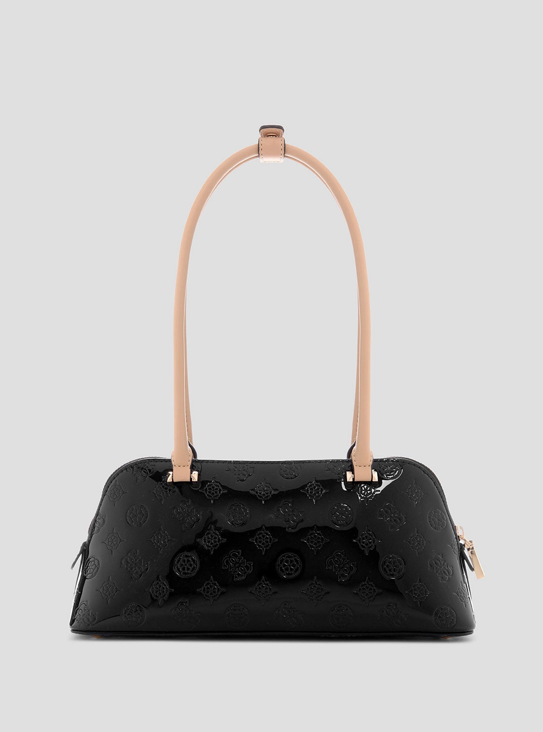 Black Logo Arnela Shoulder Satchel Bag