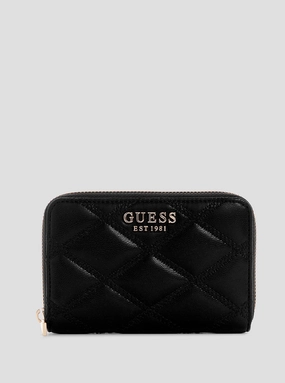 Black Tamsin Medium Zip Wallet