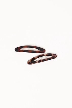 Blakely Hairclip Set - Tort