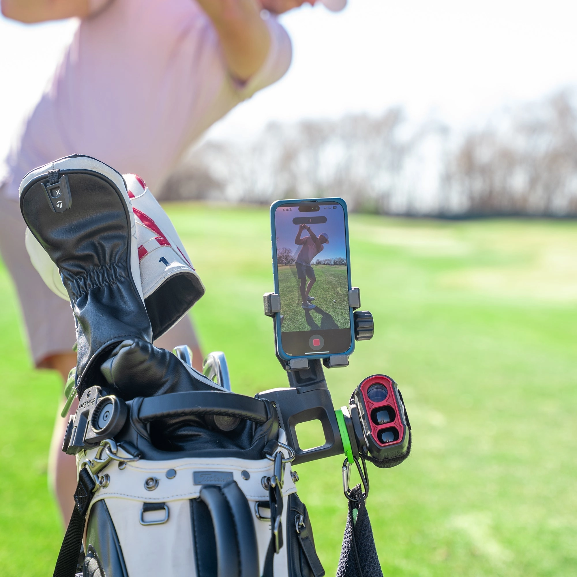 CarryStack Magnetic Golf Bag Phone Holder Pro Pack - $159 Value!