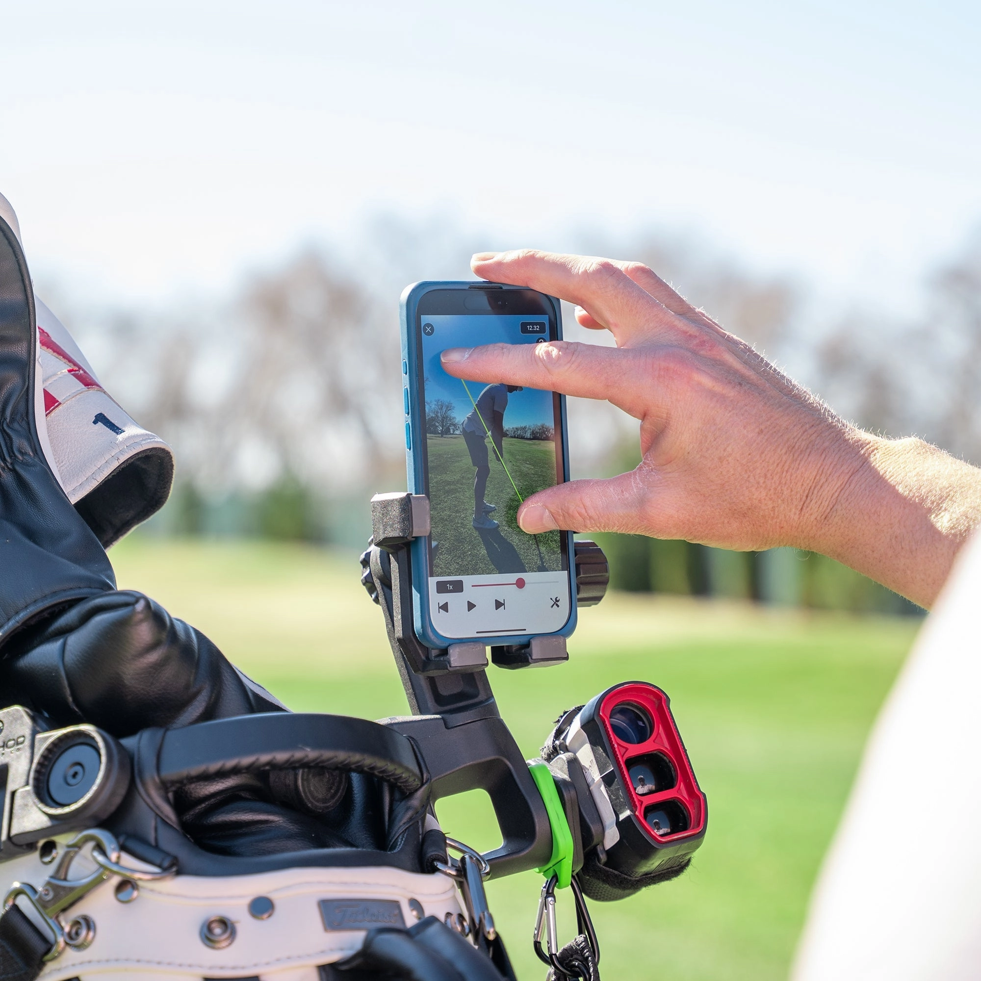 CarryStack Magnetic Golf Bag Phone Holder Pro Pack - $159 Value!