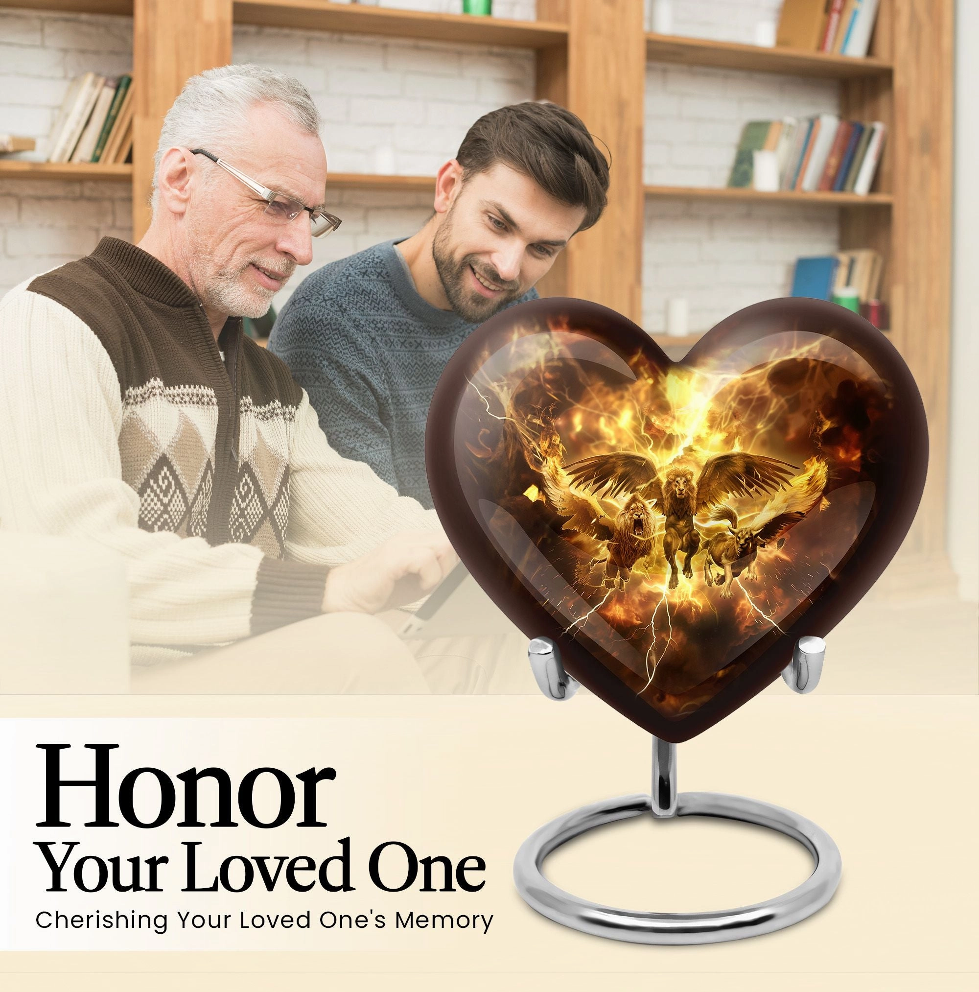 Catholic - Commemorating Dad Urn
