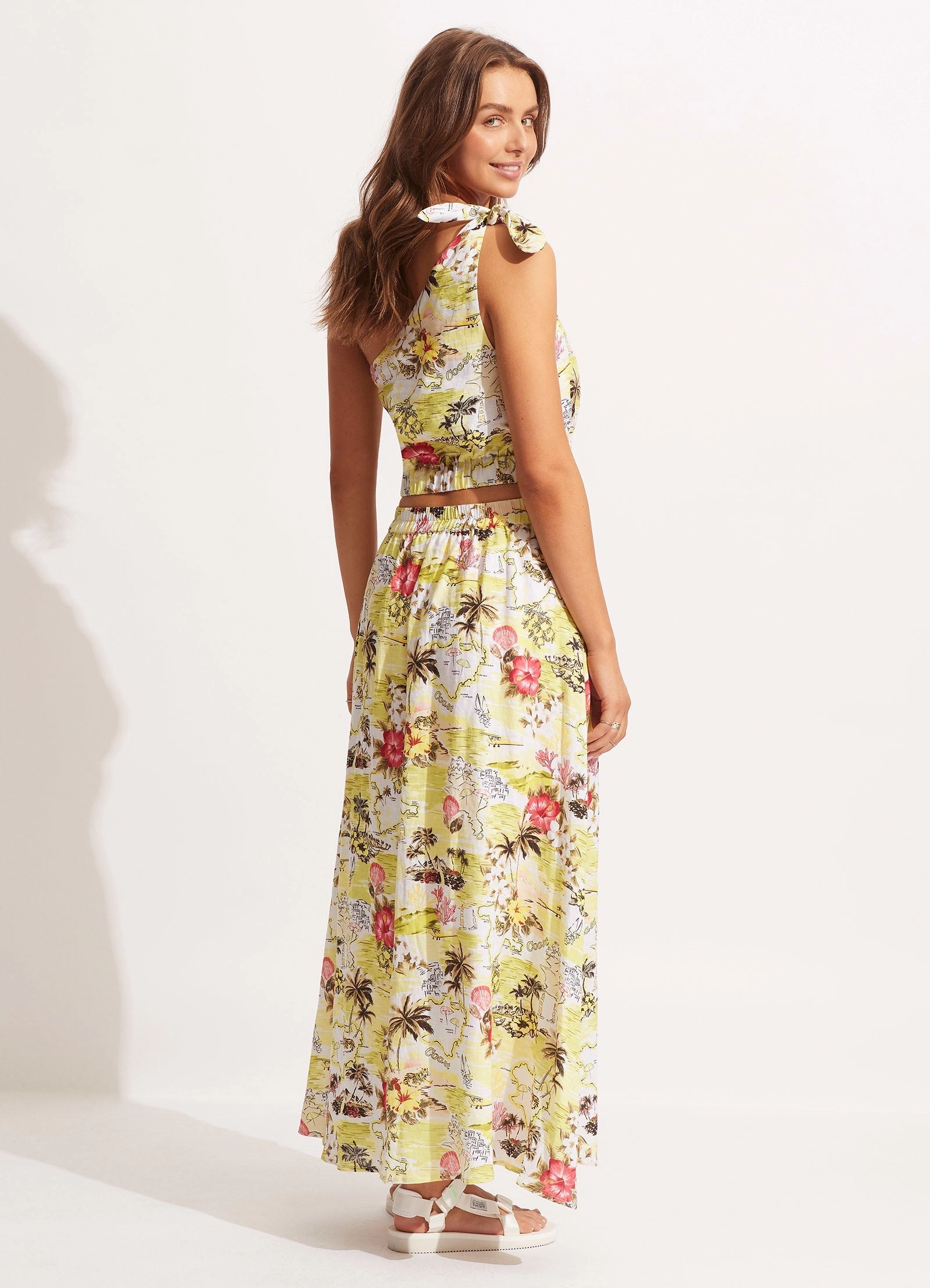 Coast To Coast Skirt - Wild Lime