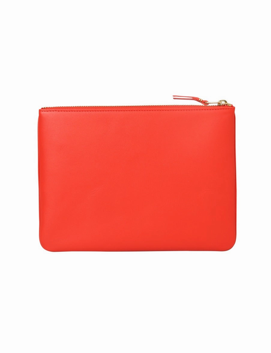 Comme Des Garçons Wallet Logo Detailed Classic Wallet