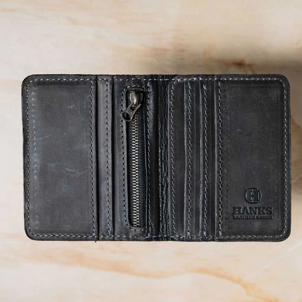 Crater Bifold With Zipper