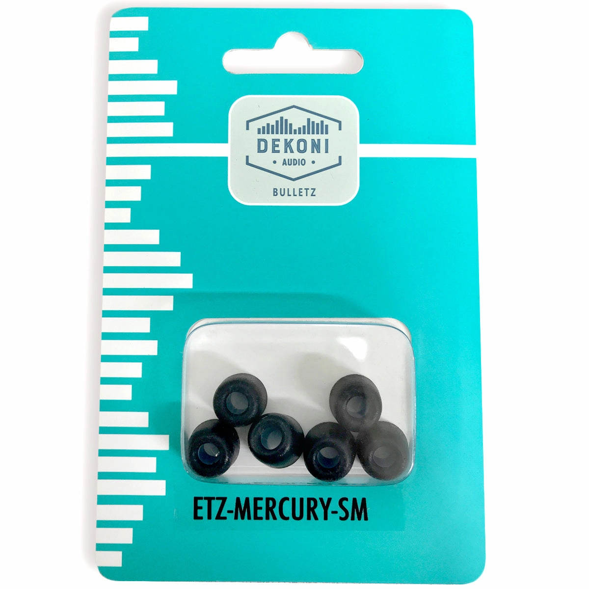 Dekoni Audio ETZ-MERCURY Premium Memory Foam Isolation Earphone Tips Mercury 4.9mm