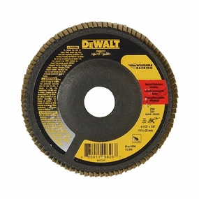 Dewalt DW8212  -  XP WEARABLE BACKING FLAP DISCS TYPE 27