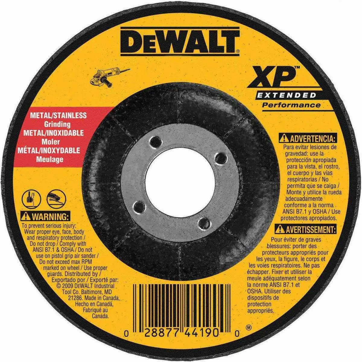 DEWALT DW8814-5 X 1/4 X 7/8In Zirconia Abrasive