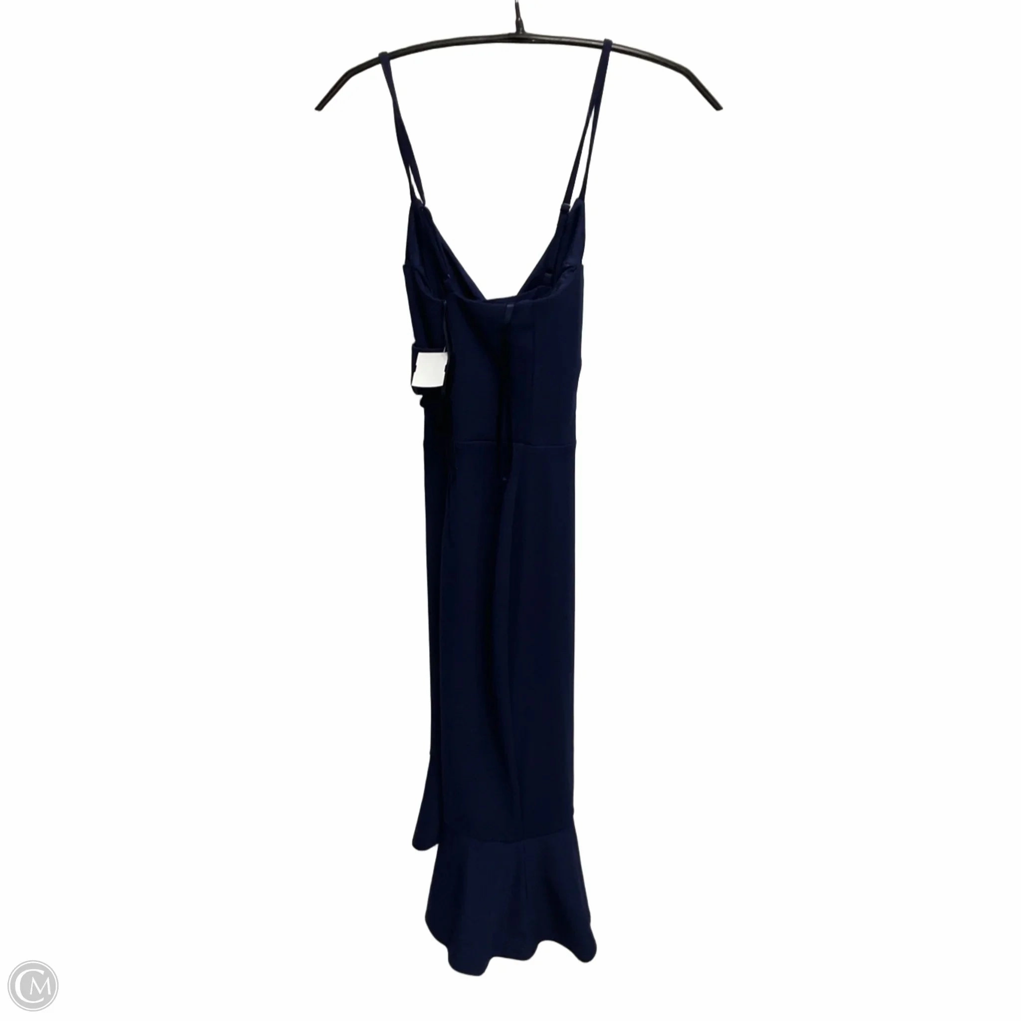 Dress Party Midi By Bebe In Navy, Size: S