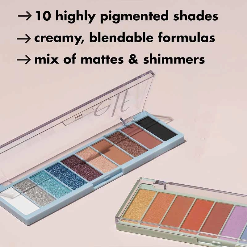 e.l.f. Perfect 10 Eyeshadow Palette Rose Gold Sunset