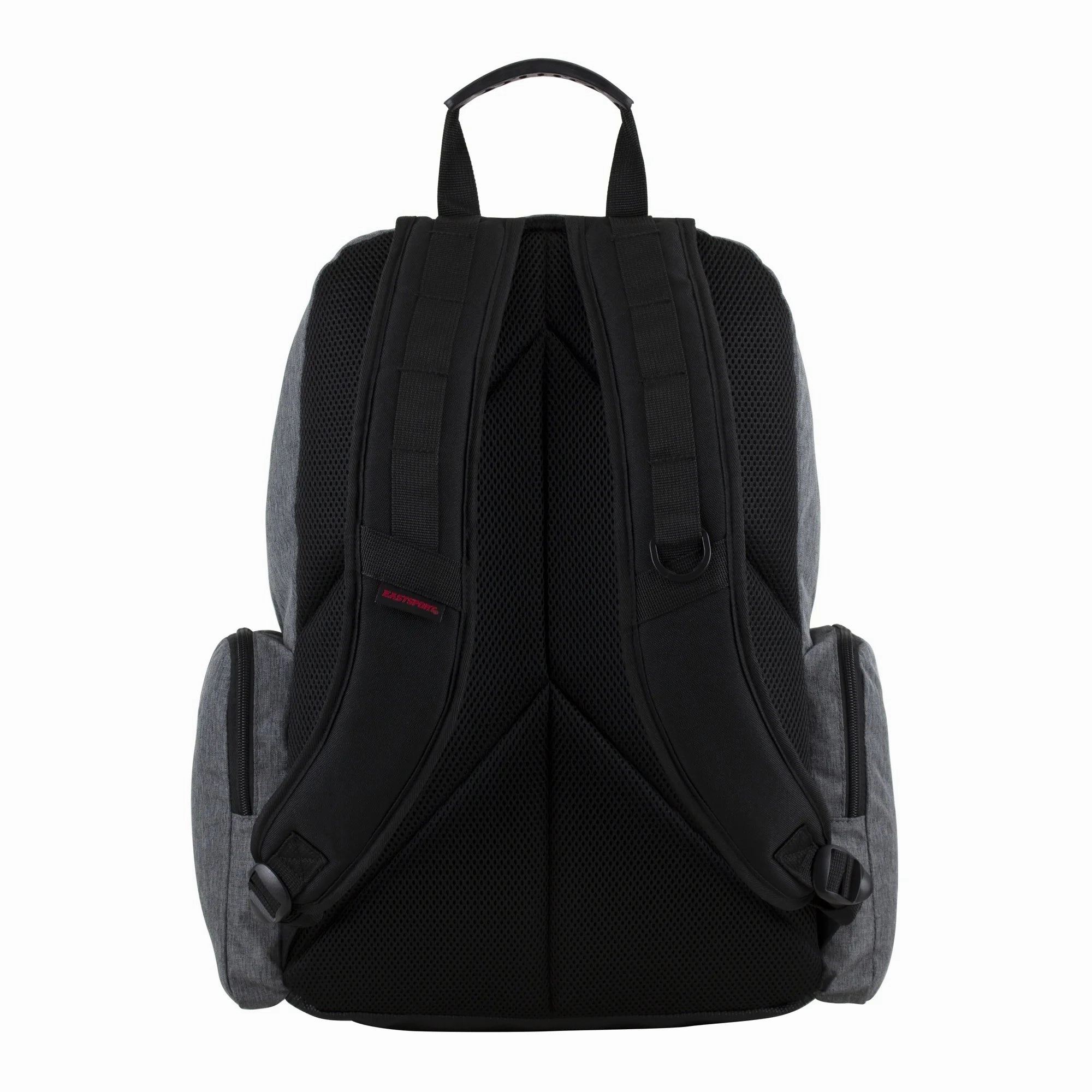 Eastsport 110770R0-DGC Unisex Expandable Team Recycled Backpack, Dark Gray Heather