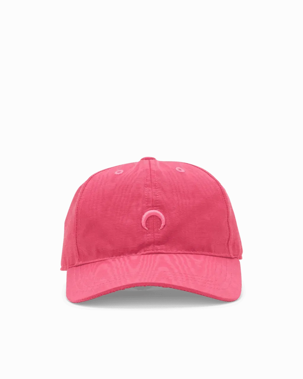 Embroidered Moiré Cap