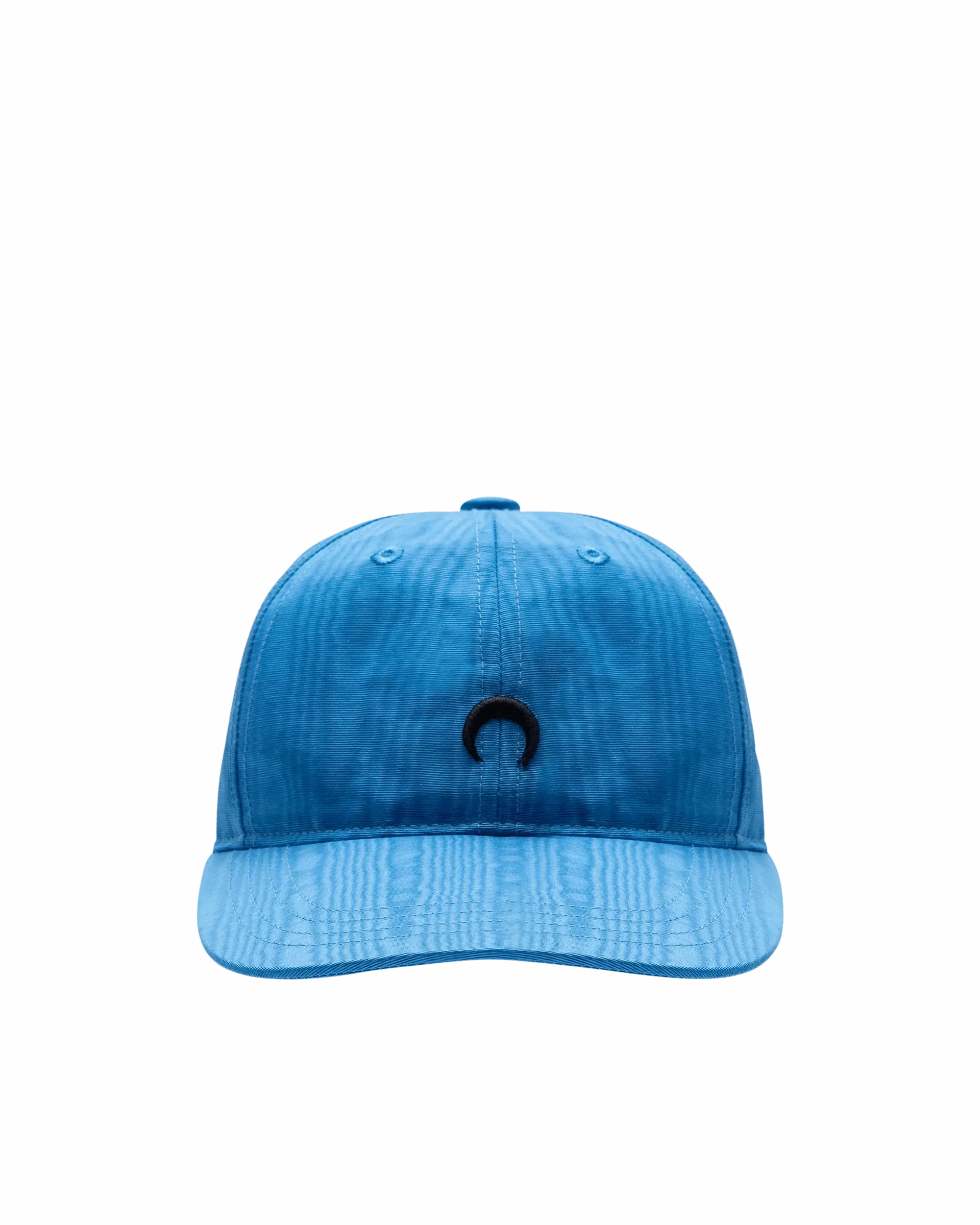Embroidered Moiré Cap