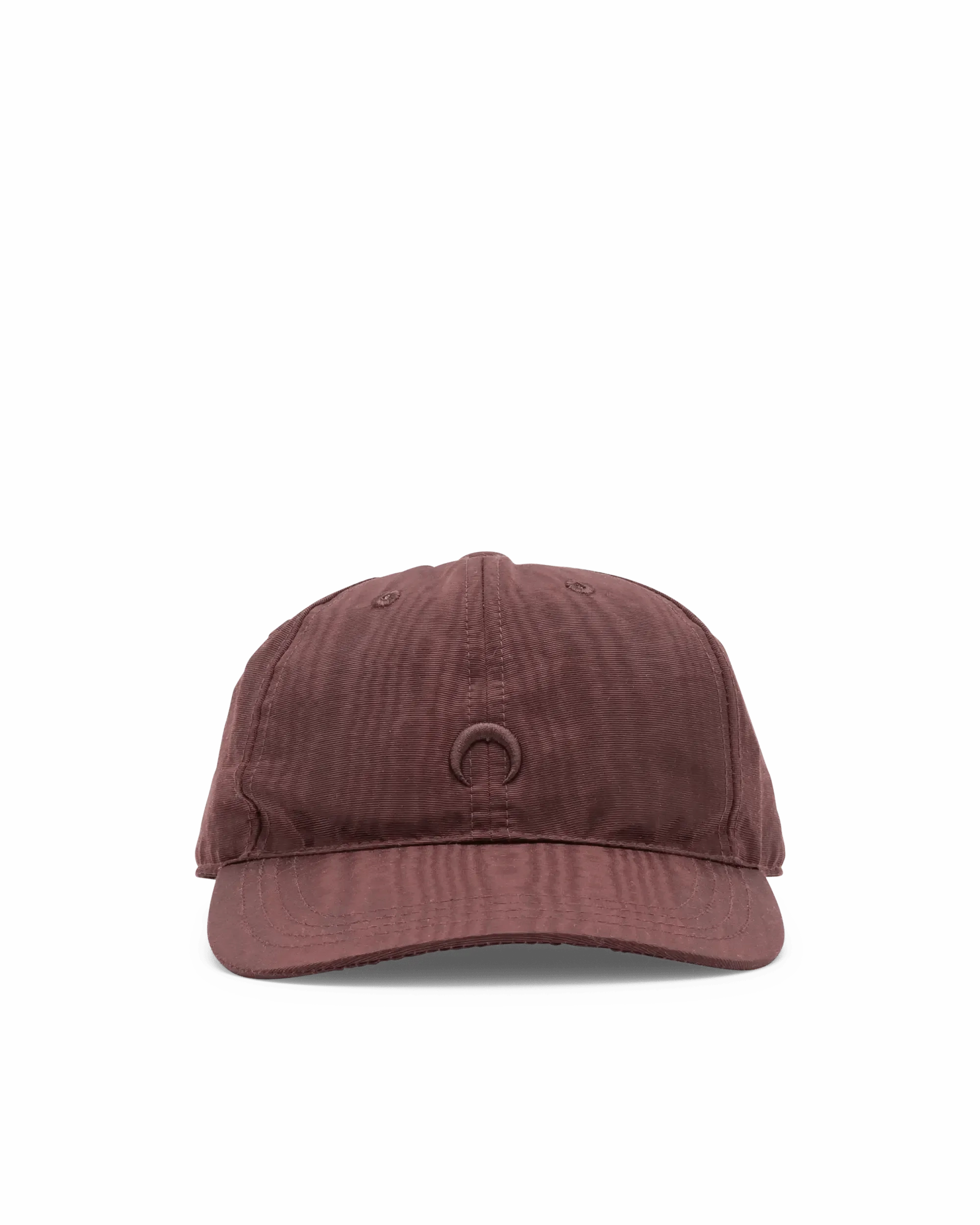 Embroidered Moiré Cap