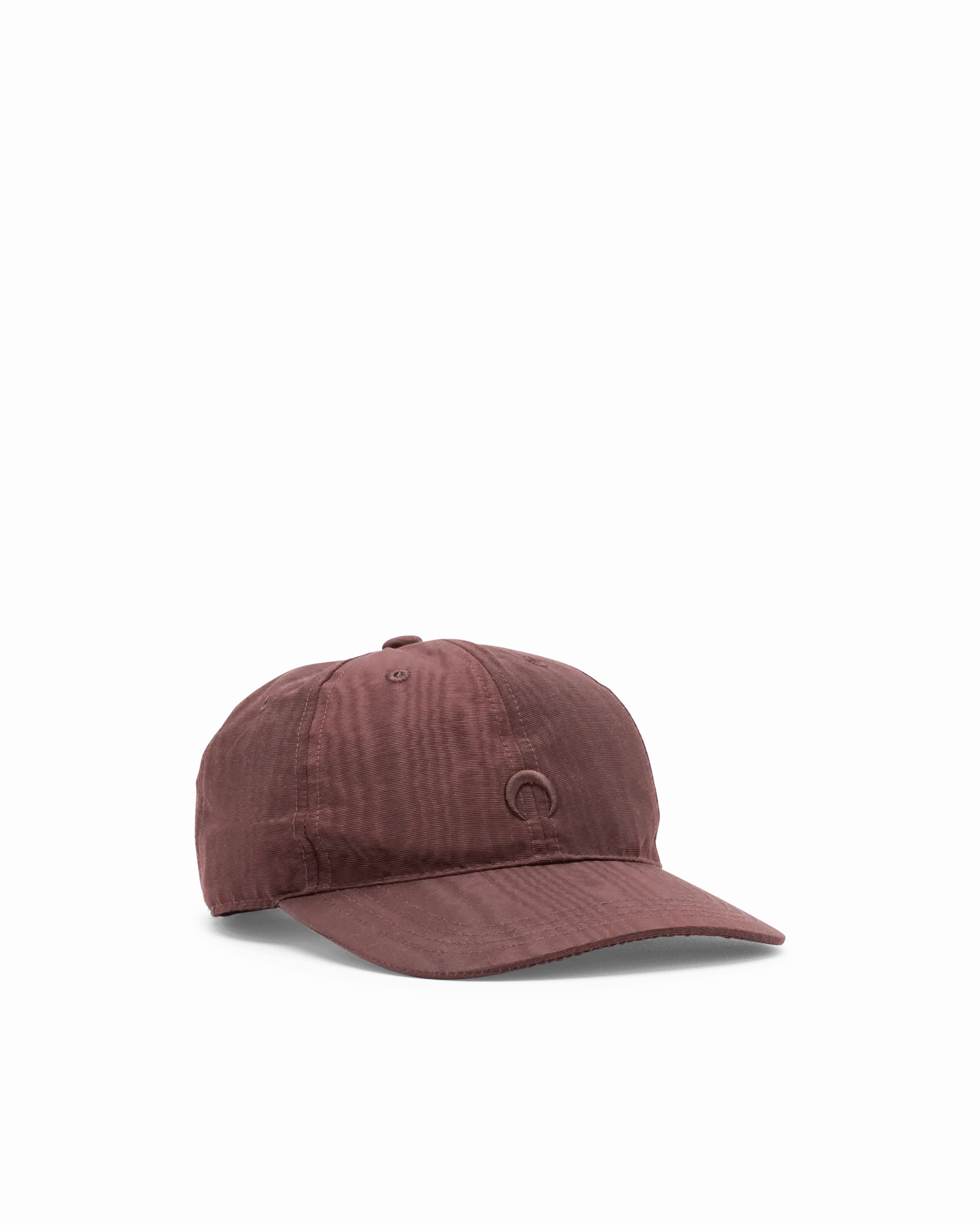 Embroidered Moiré Cap